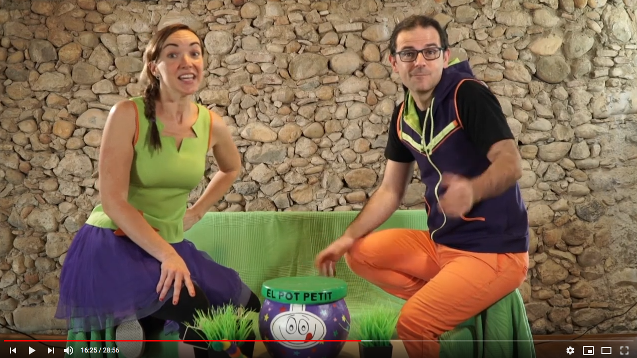 El Pot Petit! ha participat en el Racó Infantil de Sant Pere A Casa. FOTO: Cedida