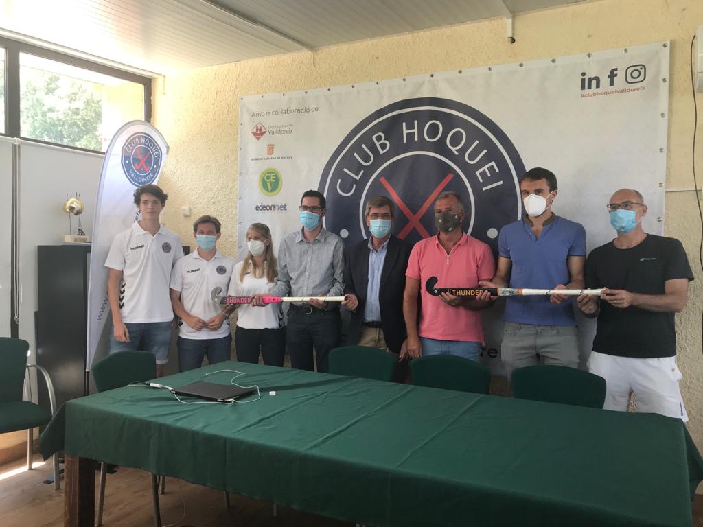 El Club Esportiu Valldoreix ha acollit la presentació del Club Hoquei Valldoreix. FOTO: Nielo Ballart