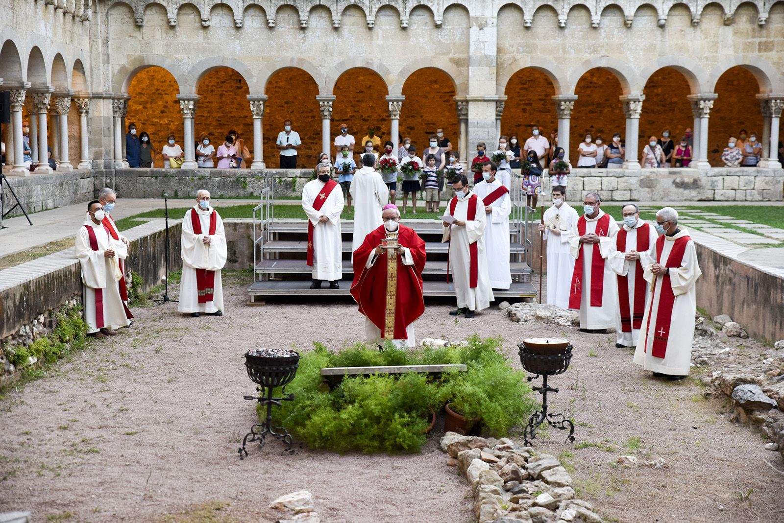 Celebració del Màrtir Cugat 2020 FOTO: Bernat Millet 