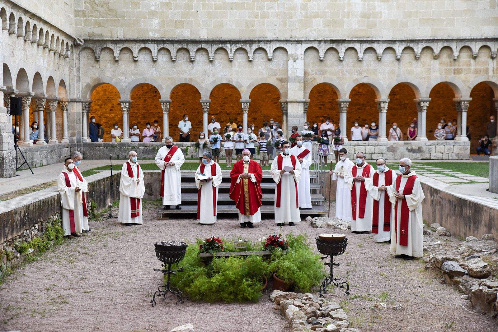 Celebració del Màrtir Cugat 2020 FOTO: Bernat Millet 