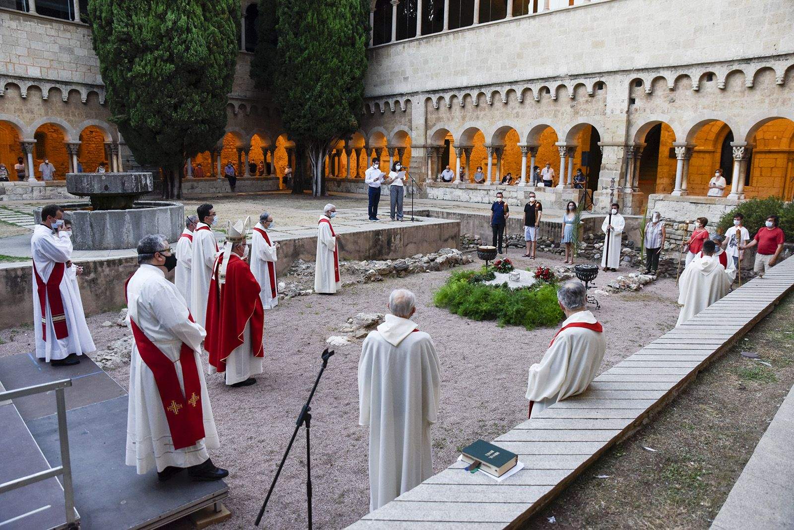 Celebració del Màrtir Cugat 2020 FOTO: Bernat Millet 
