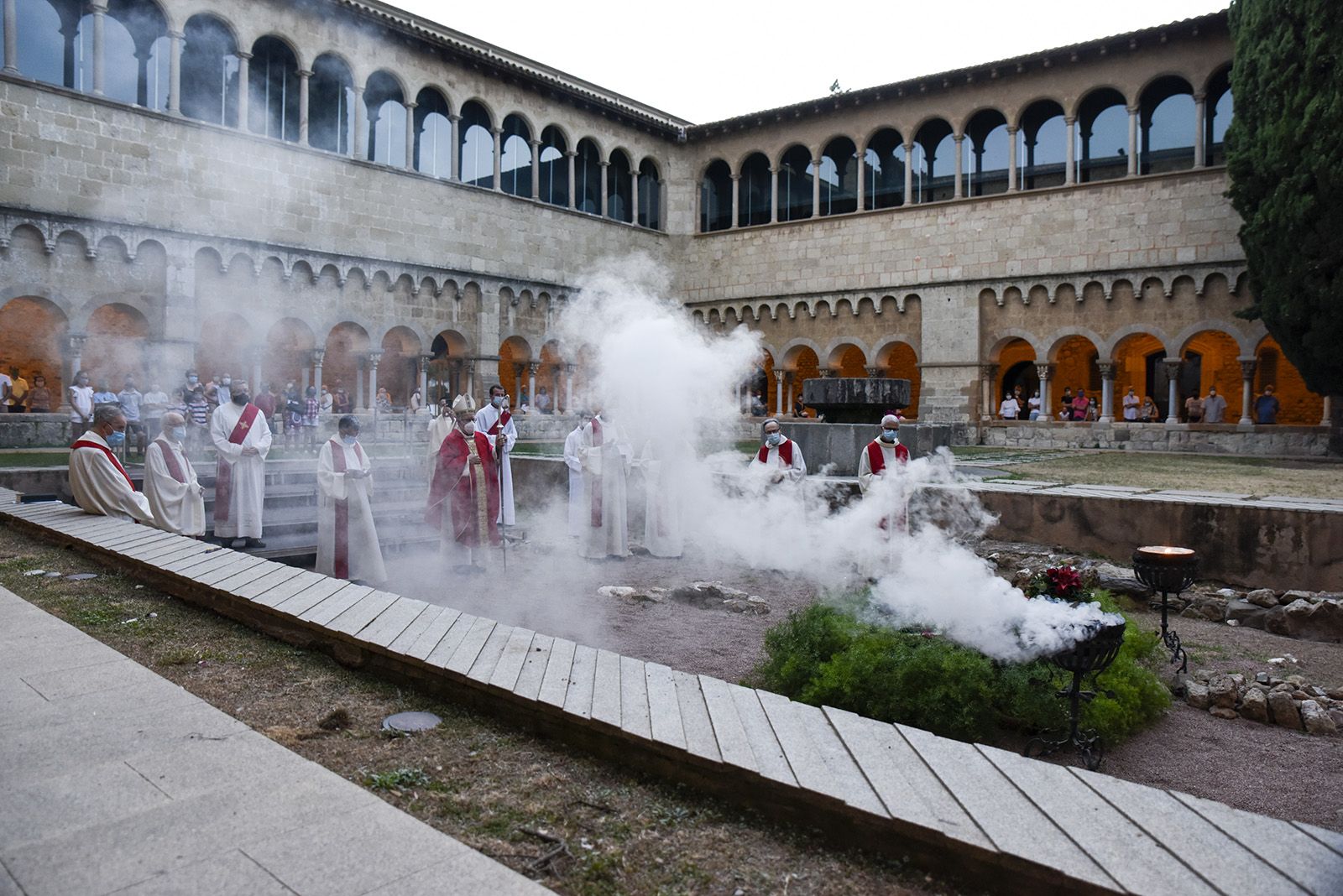 Celebració del Màrtir Cugat 2020 FOTO: Bernat Millet 