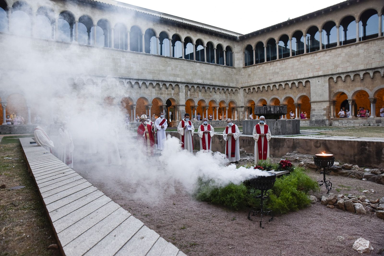 Celebració del Màrtir Cugat 2020 FOTO: Bernat Millet 