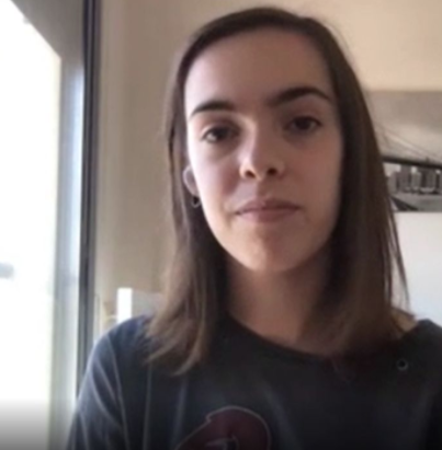 Ada Munté, de l'Institut Arnau Cadell, treu un 9,9 a les PAU. FOTO: ANC