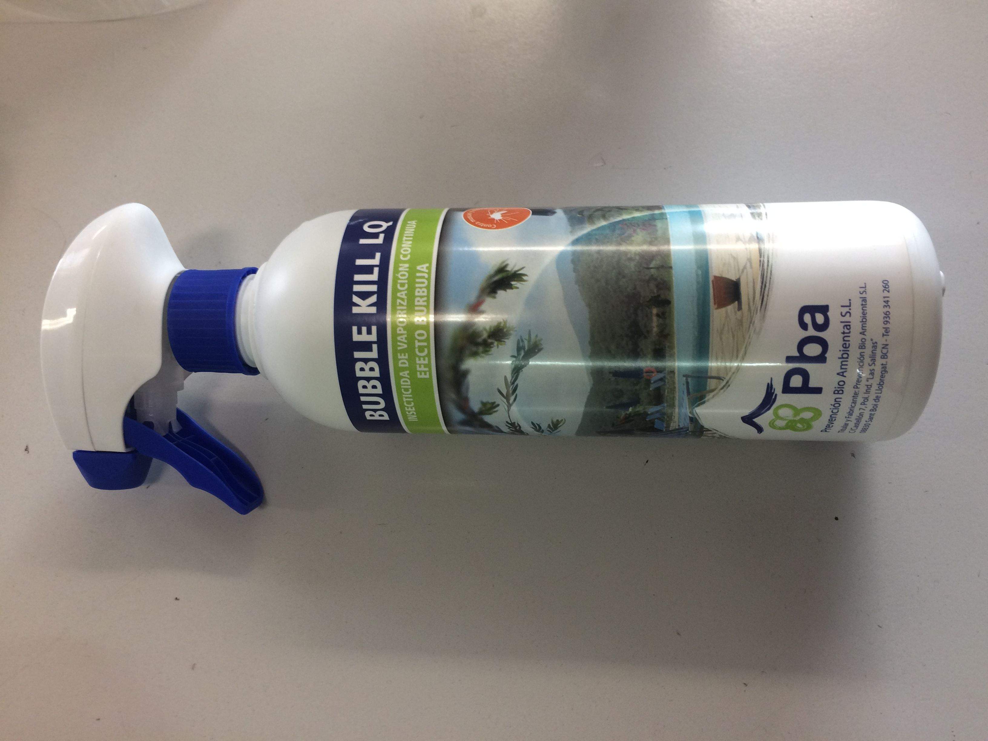 L’insecticida de vaporització contínua i amb efecte bombolla, Bubble Kill LQ FOTO: Cedida 