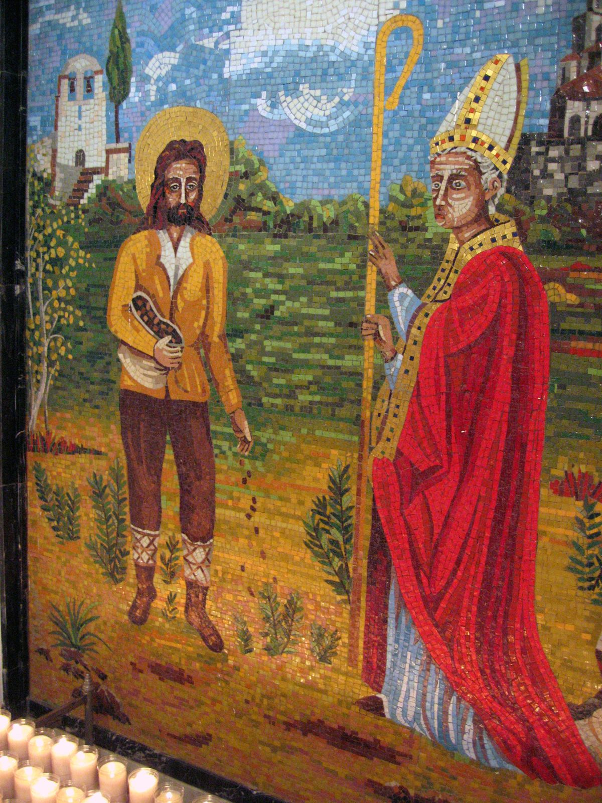 Mosaic de l'Ermita Sant Medir
