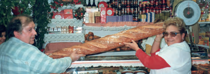 El Lluís i la Mari, del forn de Mira-sol. FOTO: Cedida