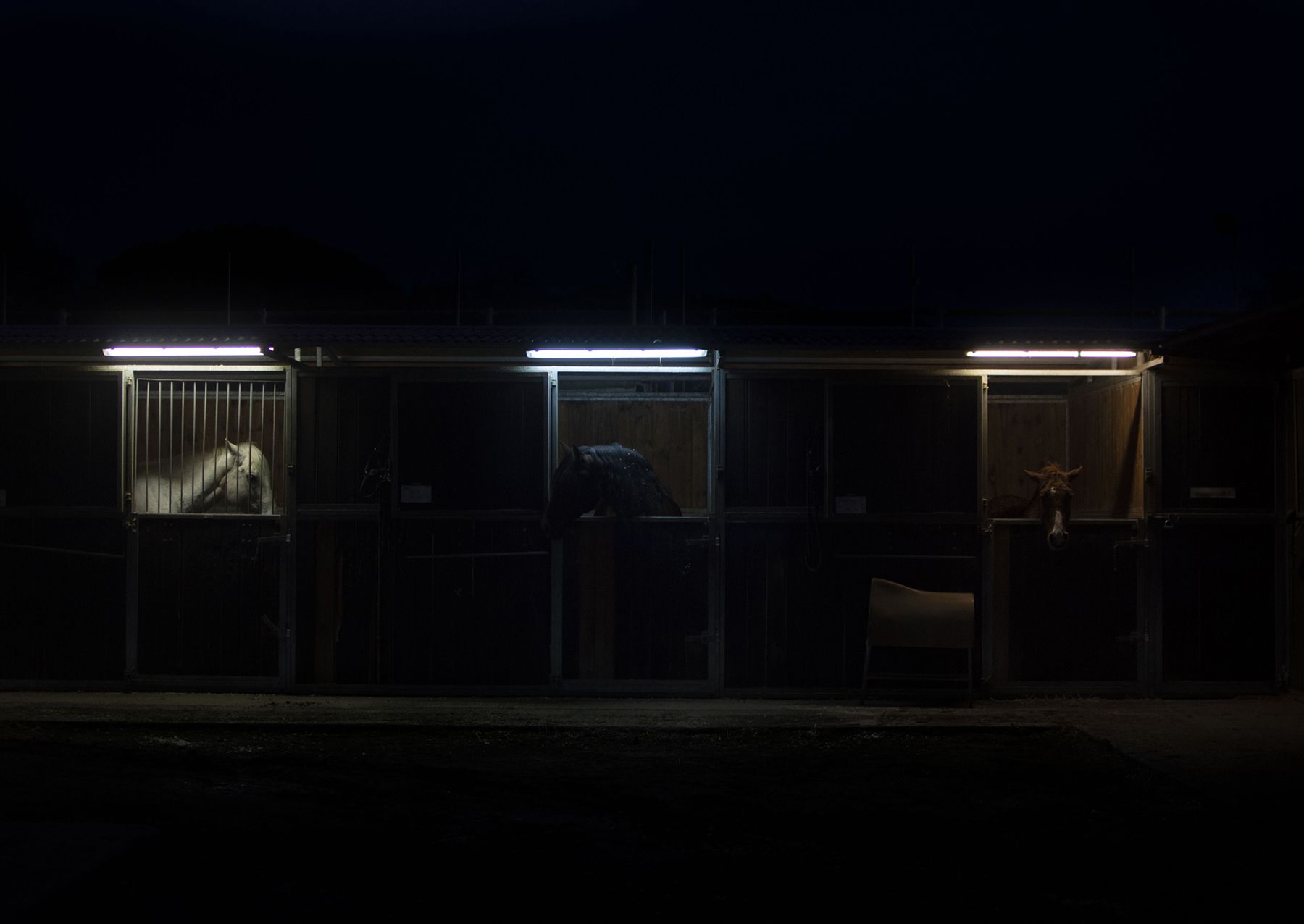  'Sigilo nocturno' feta a Sant Cugat. FOTO: Raquel Maes