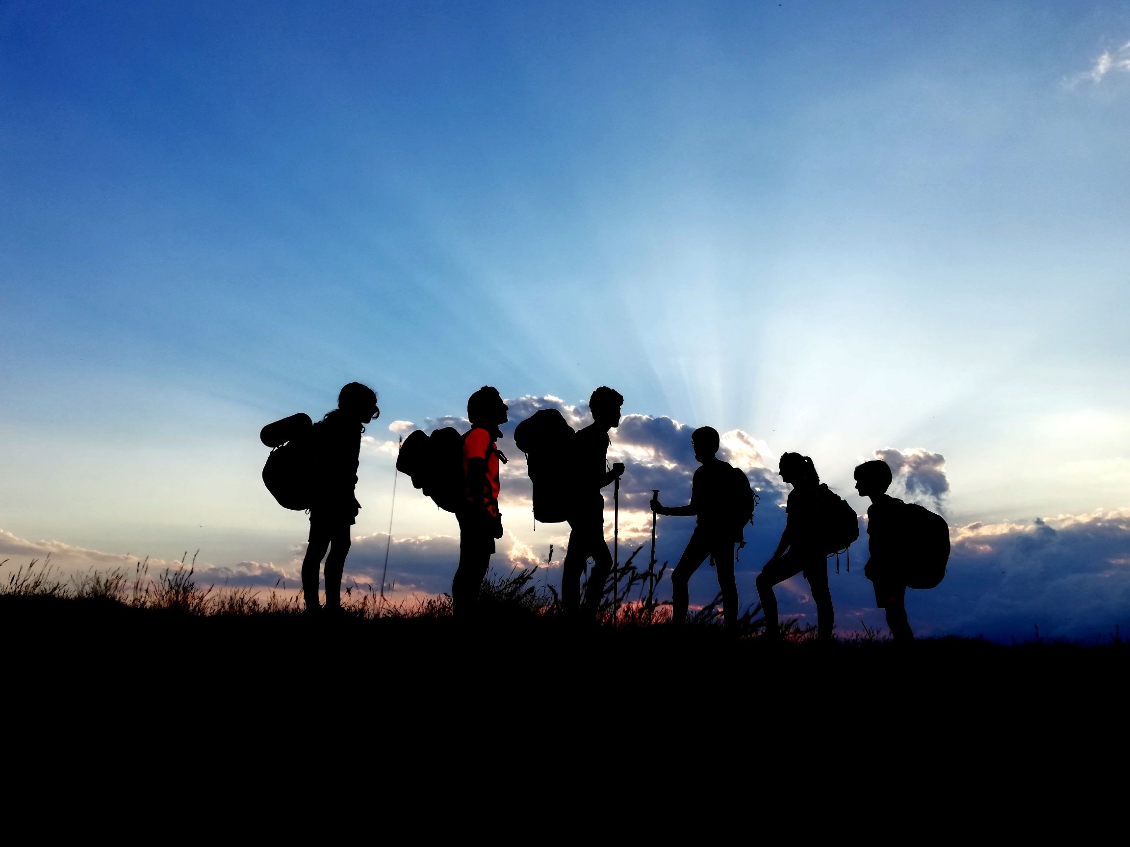 'Ruta amb aire celestial' - feta a cim del Taga. FOTO: Marta Marcet Sant