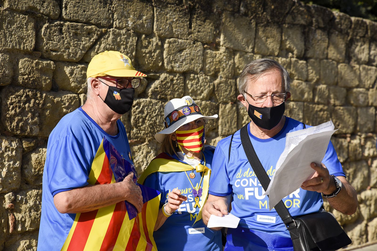 La Via Santcugatenca encercla el Monestir. Foto: Bernat Millet.