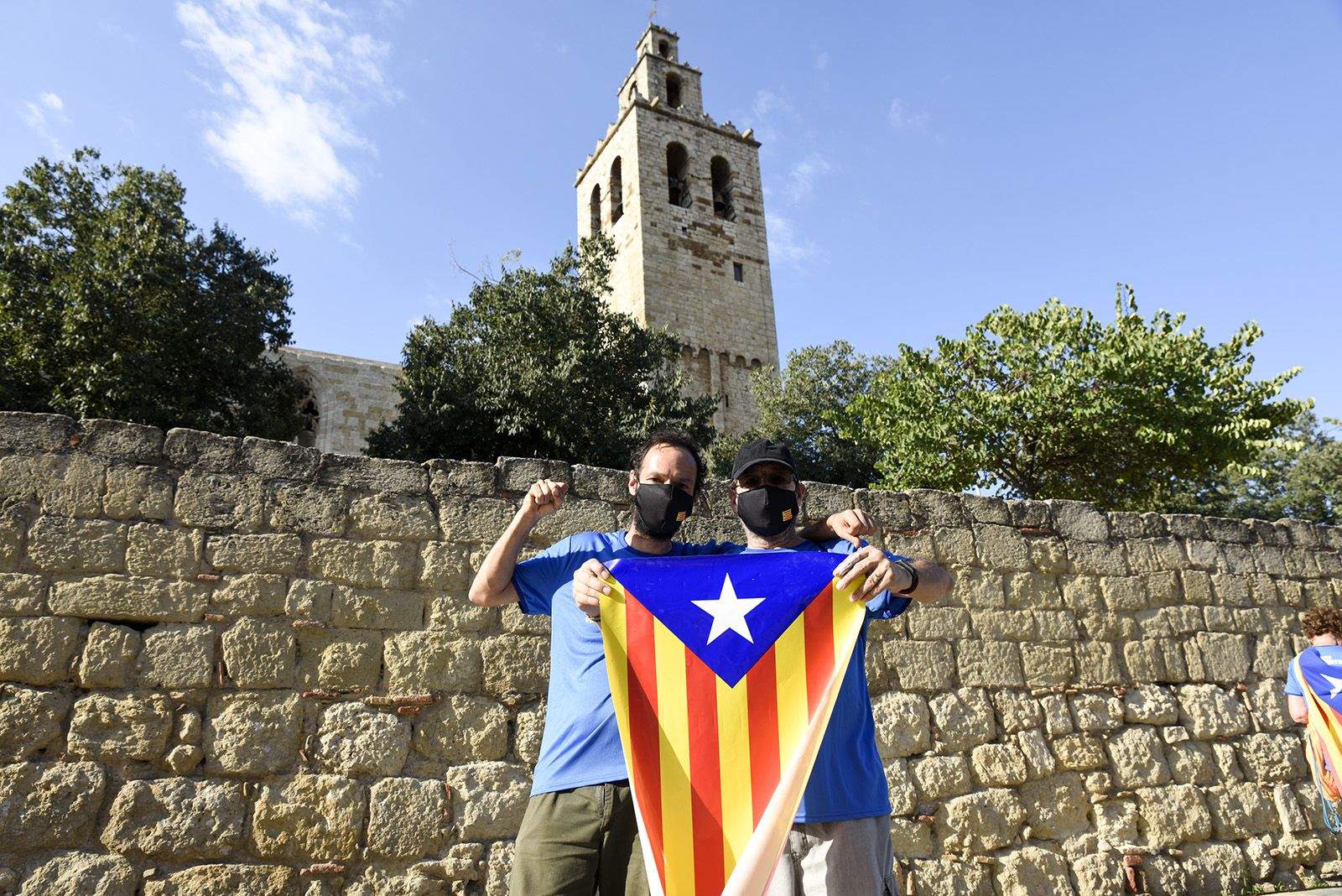 La Via Santcugatenca encercla el Monestir. Foto: Bernat Millet.