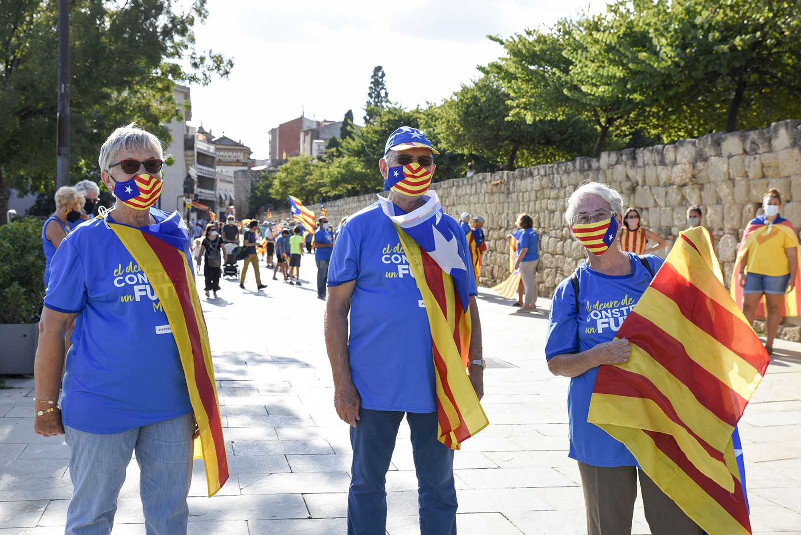 La Via Santcugatenca encercla el Monestir. Foto: Bernat Millet.