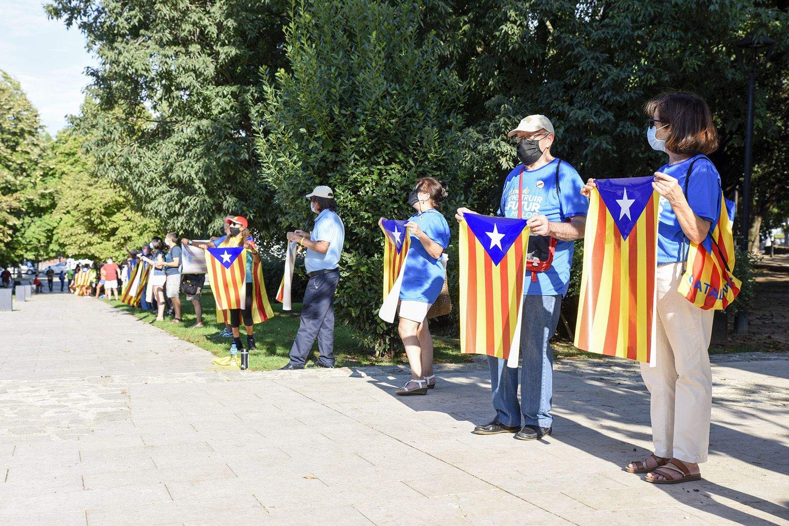 La Via Santcugatenca encercla el Monestir. Foto: Bernat Millet.