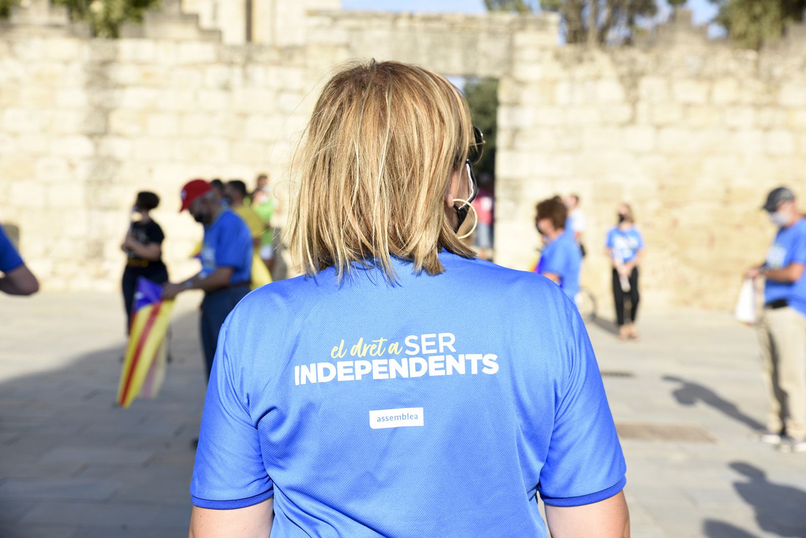 La Via Santcugatenca encercla el Monestir. Foto: Bernat Millet.