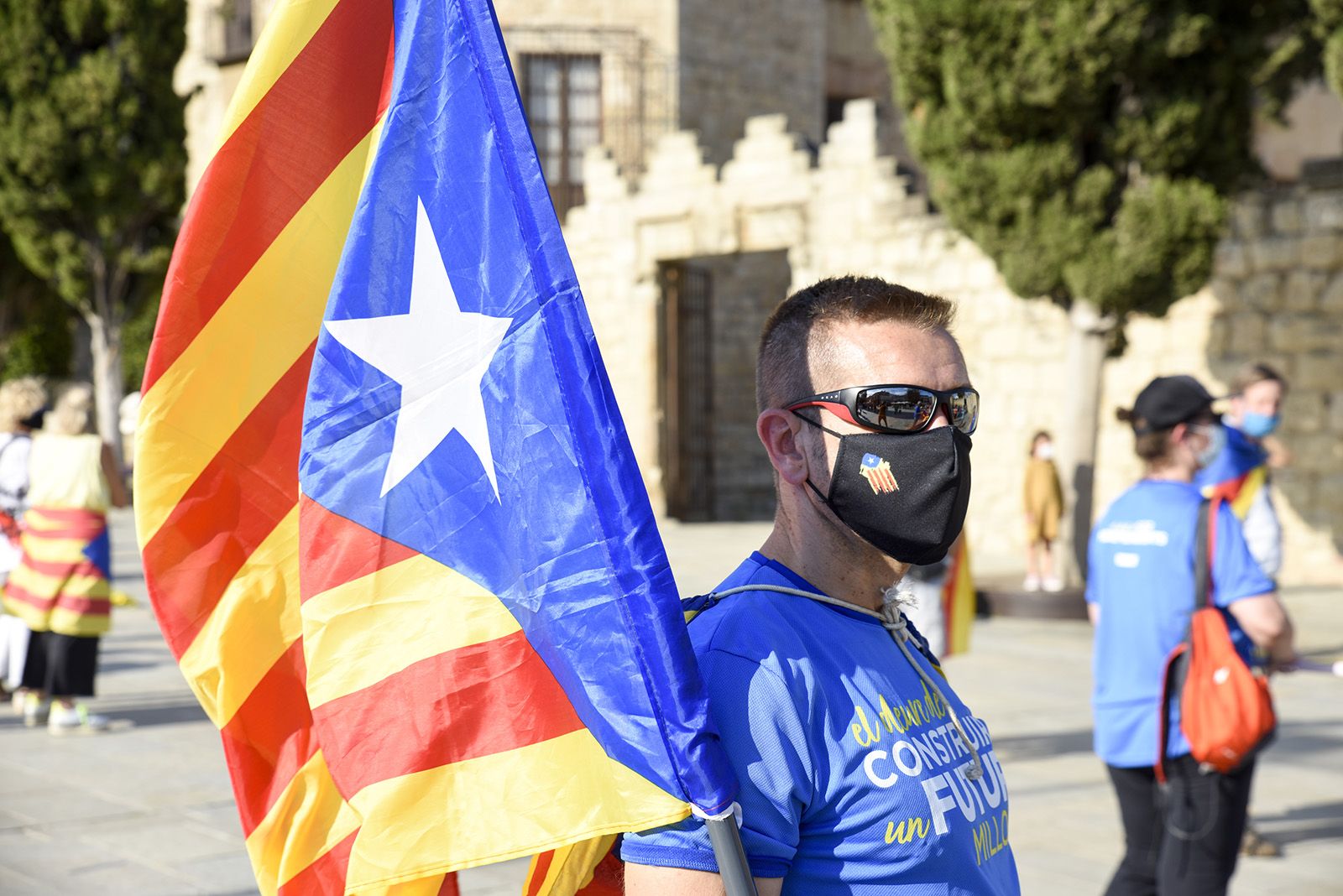 La Via Santcugatenca encercla el Monestir. Foto: Bernat Millet.