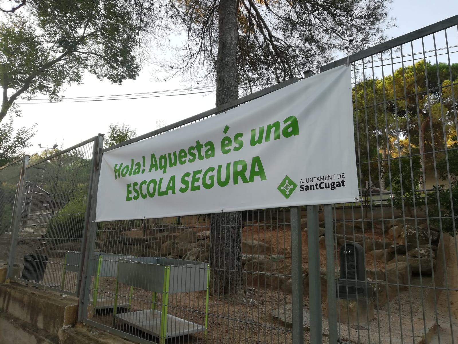 Les escoles de Sant Cugat  FOTO: Cedida