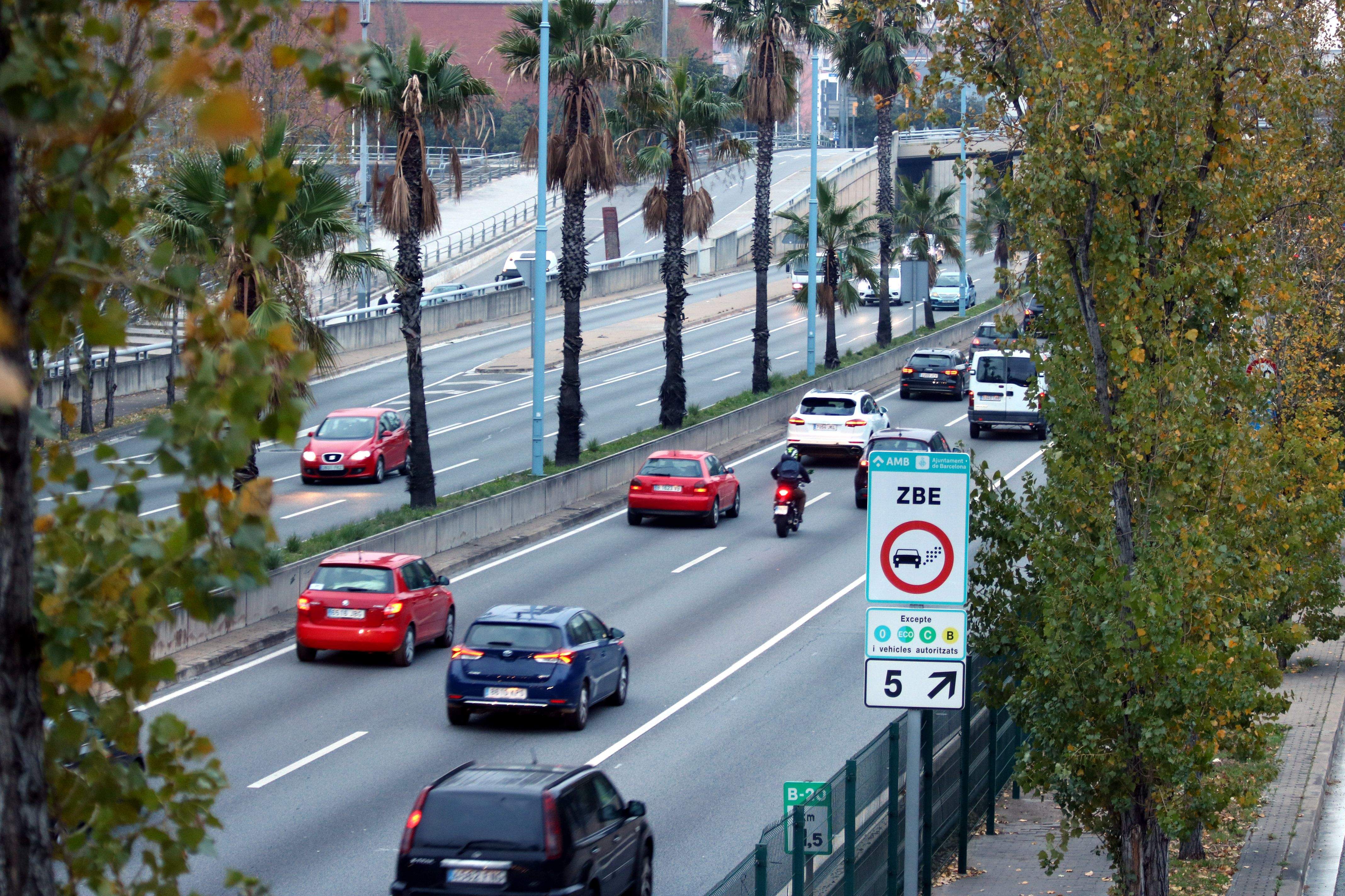 La Zona de Baixes Emissions de Barcelona FOTO: ACN