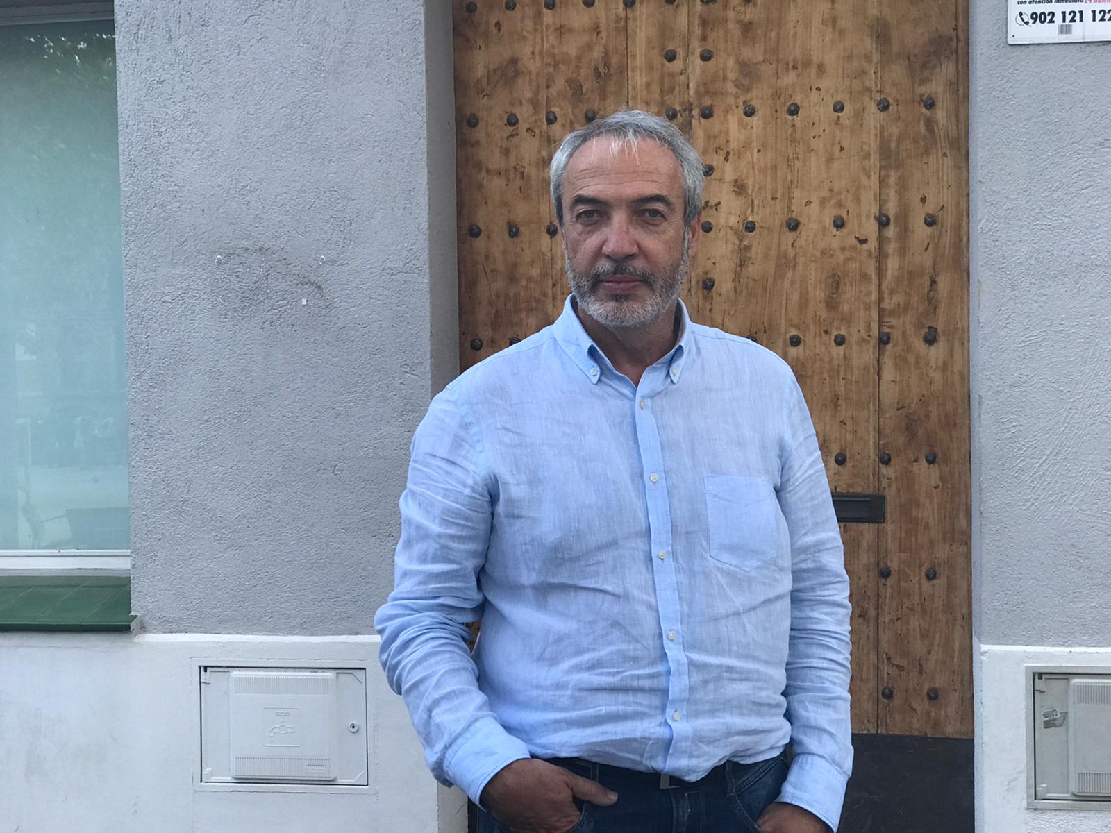 Jordi Jiménez és el pregoner de la Festa Major de Valldoreix. FOTO: Ferran Mitjà