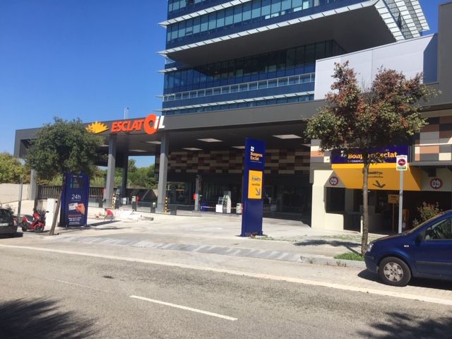 La benzinera EsclatOil a Sant Cugat FOTO: Esclat