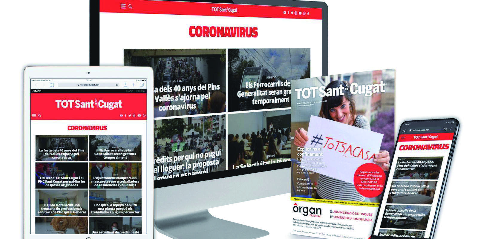 El TOT Sant Cugat, líder d'audiència a la ciutat. FOTO: Arxiu