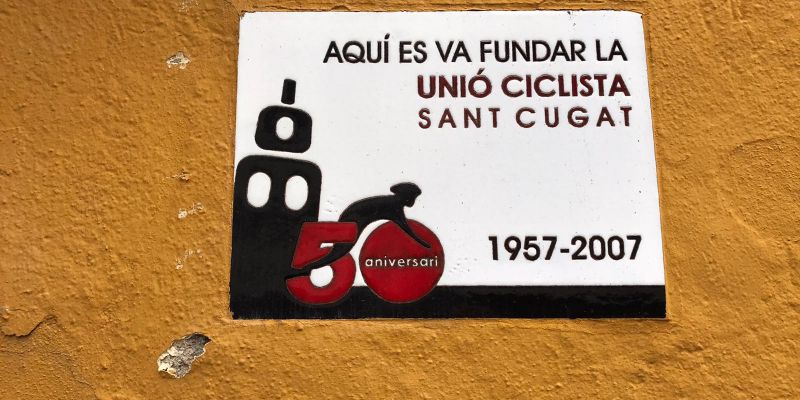 La Unió Ciclista Sant Cugat es va fundar a Cicles Cardona. FOTO: Ferran Mitjà