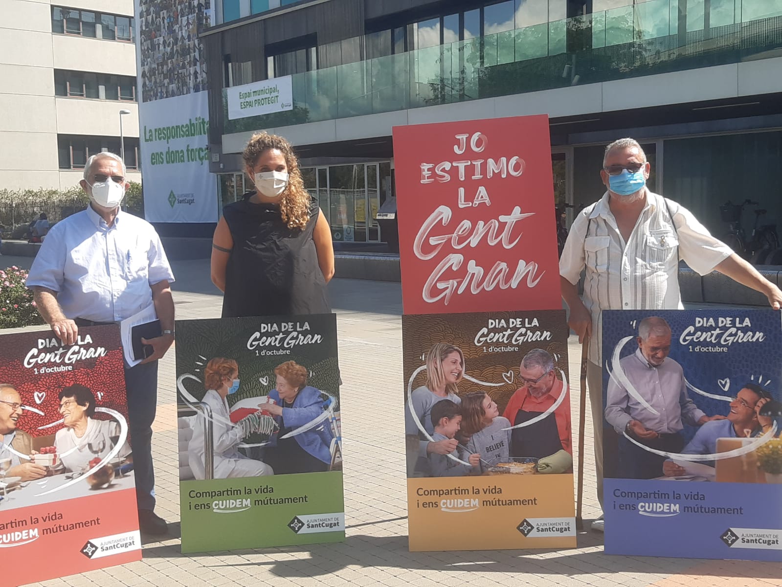 Presentació dels actes del Dia de la Gent Gran. FOTO: Ferran Mitjà