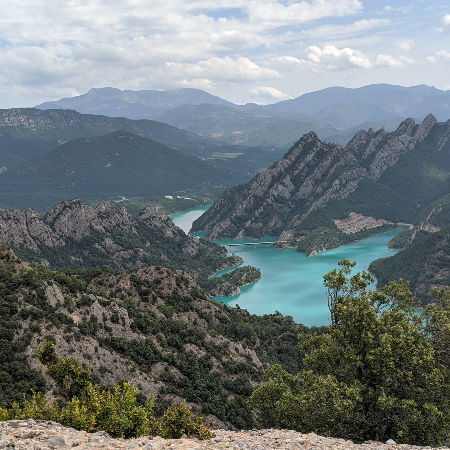 jordicasas   Pantà de la Llosa del Cavall vist des del Santuari de Lord