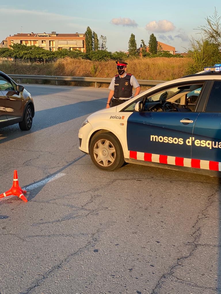 control mossos confinament