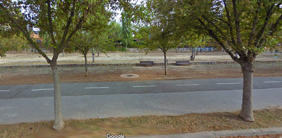 Zona on hi ha actualment el correcà de Mira-Sol. FOTO: Google Maps