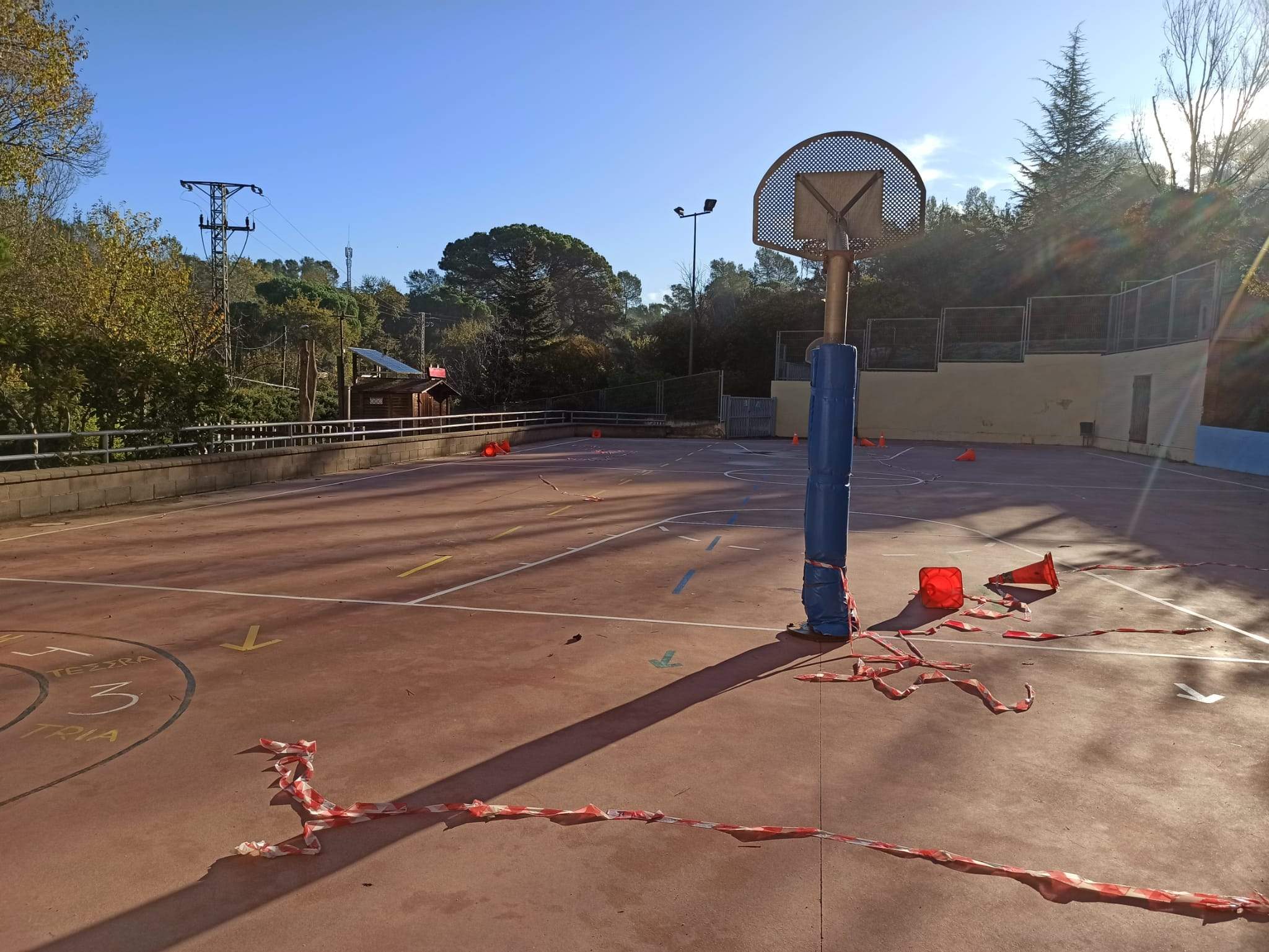 Incivisme a l'Escola La Floresta FOTO: Cedida