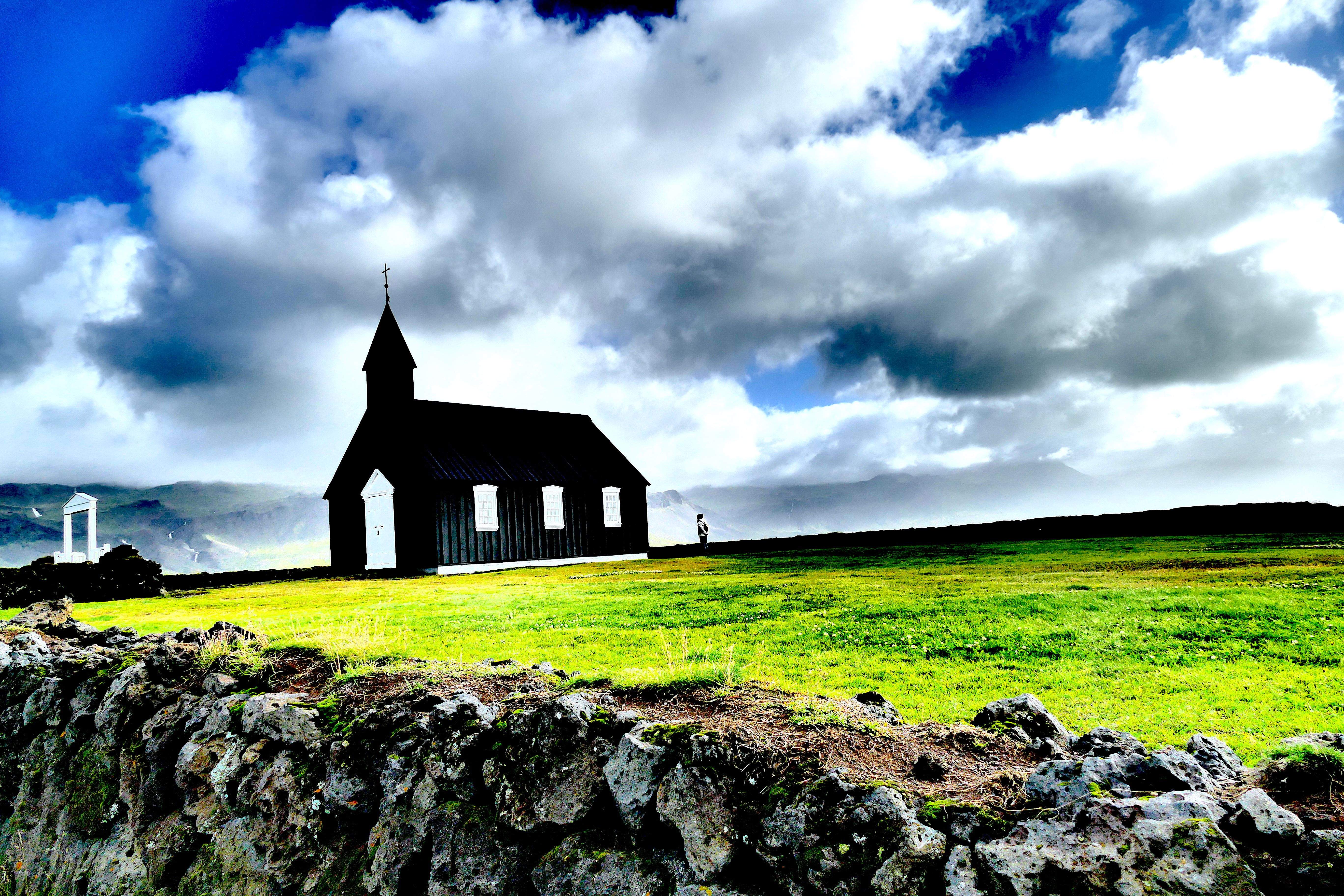 A les portes del cel Esglesia negra de Budir, Arnastapi. Islandia#Jesus Alonso Lopez 289