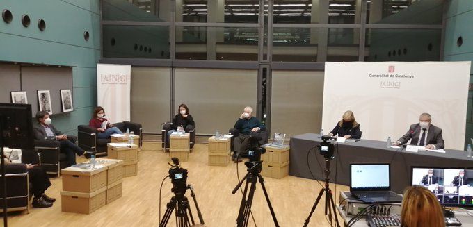 Acte de celebració del 40è aniversari de l'Arxiu Nacional de Catalunya. FOTO: Arxiu Nacional de Catalunya