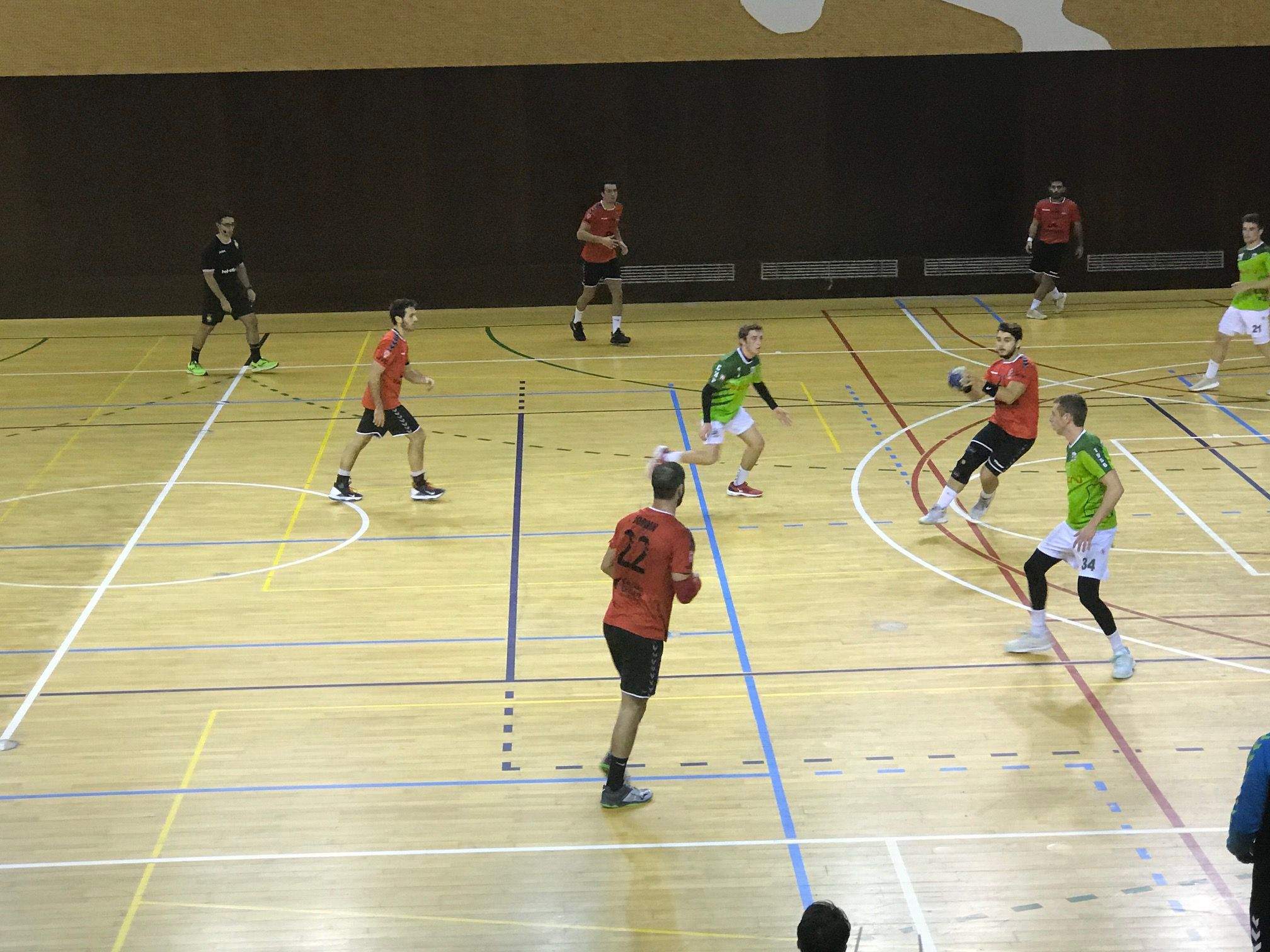 El Club Hanbol Sant Cugat suma la seva 6a victòria consecutiva, després de remuntar el partit vers el CH Palautordera Salicru. FOTO: N. Ballart