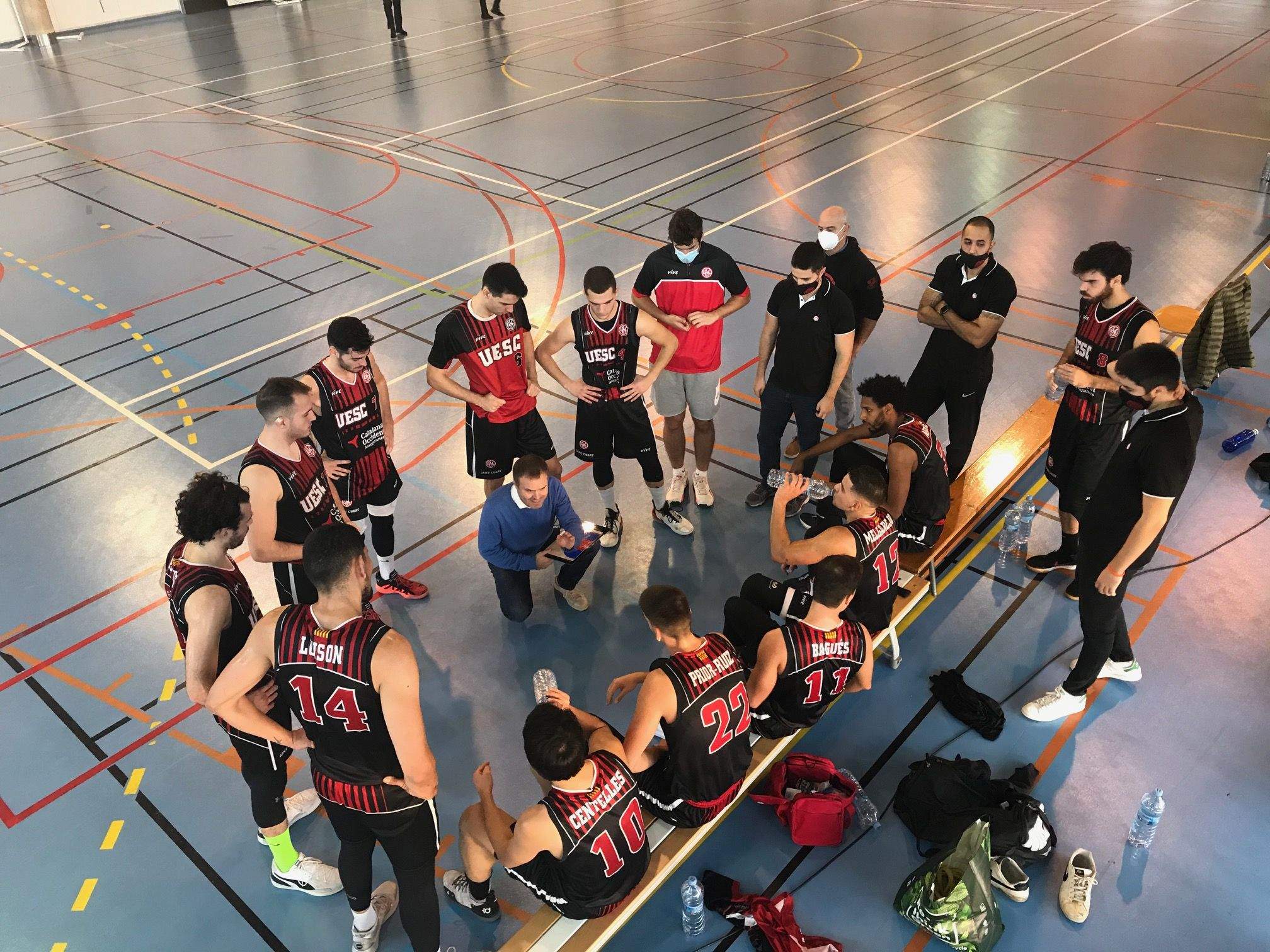 La UESC ha fet una reestructuració a la seva plantilla per a aquesta temporada. FOTO: Nielo Ballart.