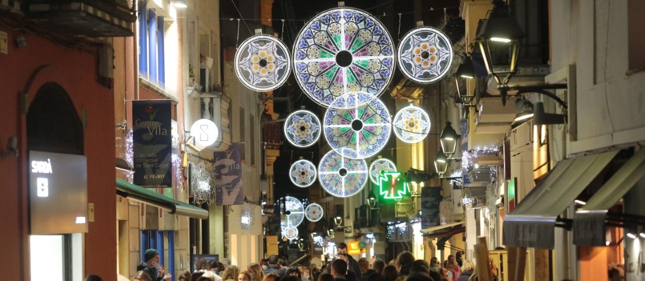 Imatge del centre el dia d’encesa de llums de Nadal el passat 27 de novembre FOTO: Artur Ribera