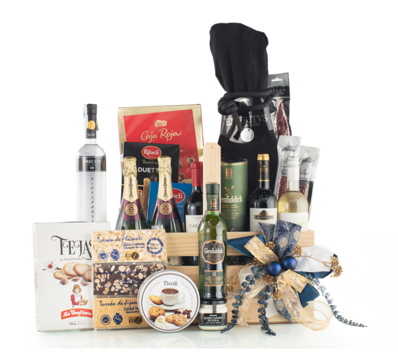 Aquesta és la cistella de productes gurmet que sorteja Organ FOTO: Cedida