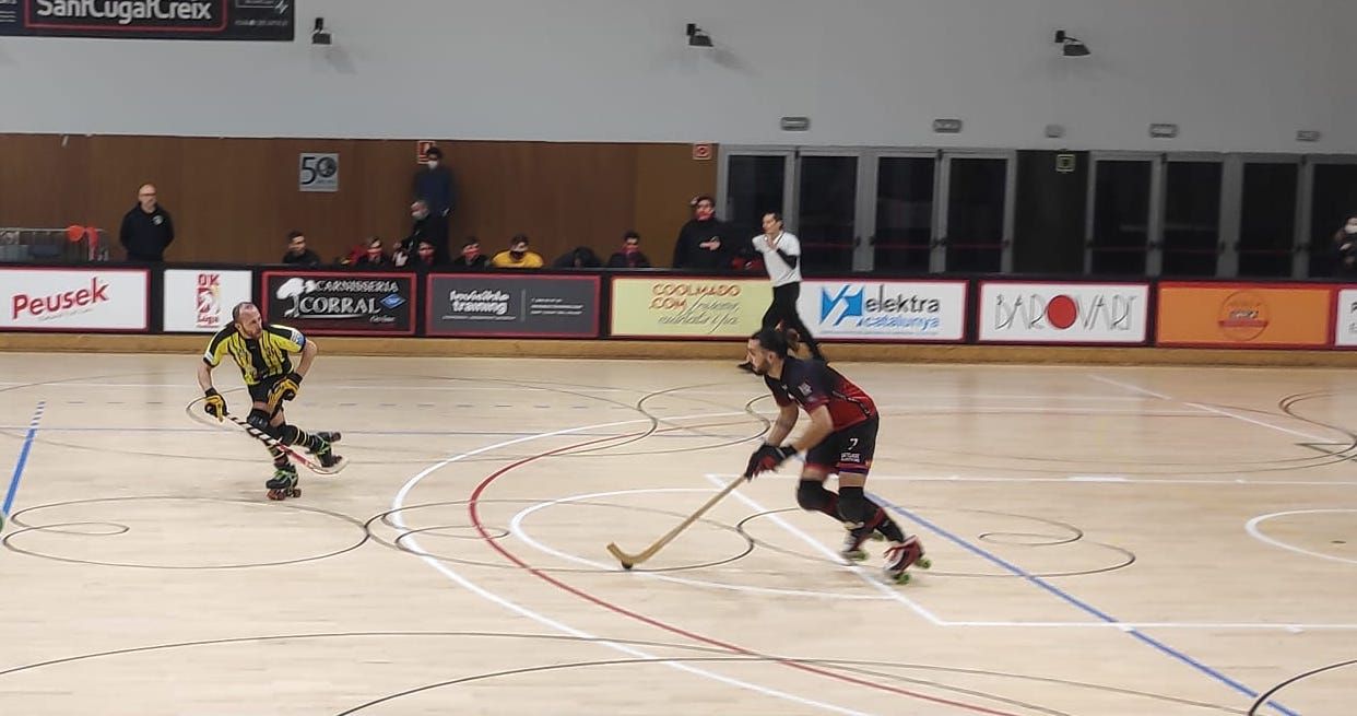 Nou triomf del PHC Sant Cugat per mantenir-se invicte com a local a l'OK Lliga Plata Nord. FOTO: Amit Gayà.