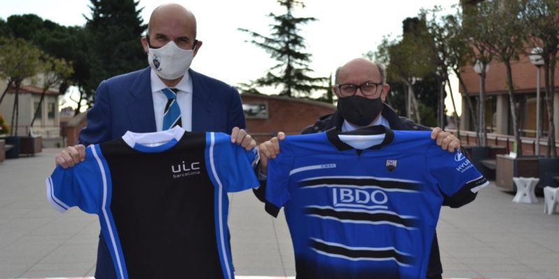 Acord de col·laboració entre UIC Barcelona i el Rugby Sant Cugat per ...