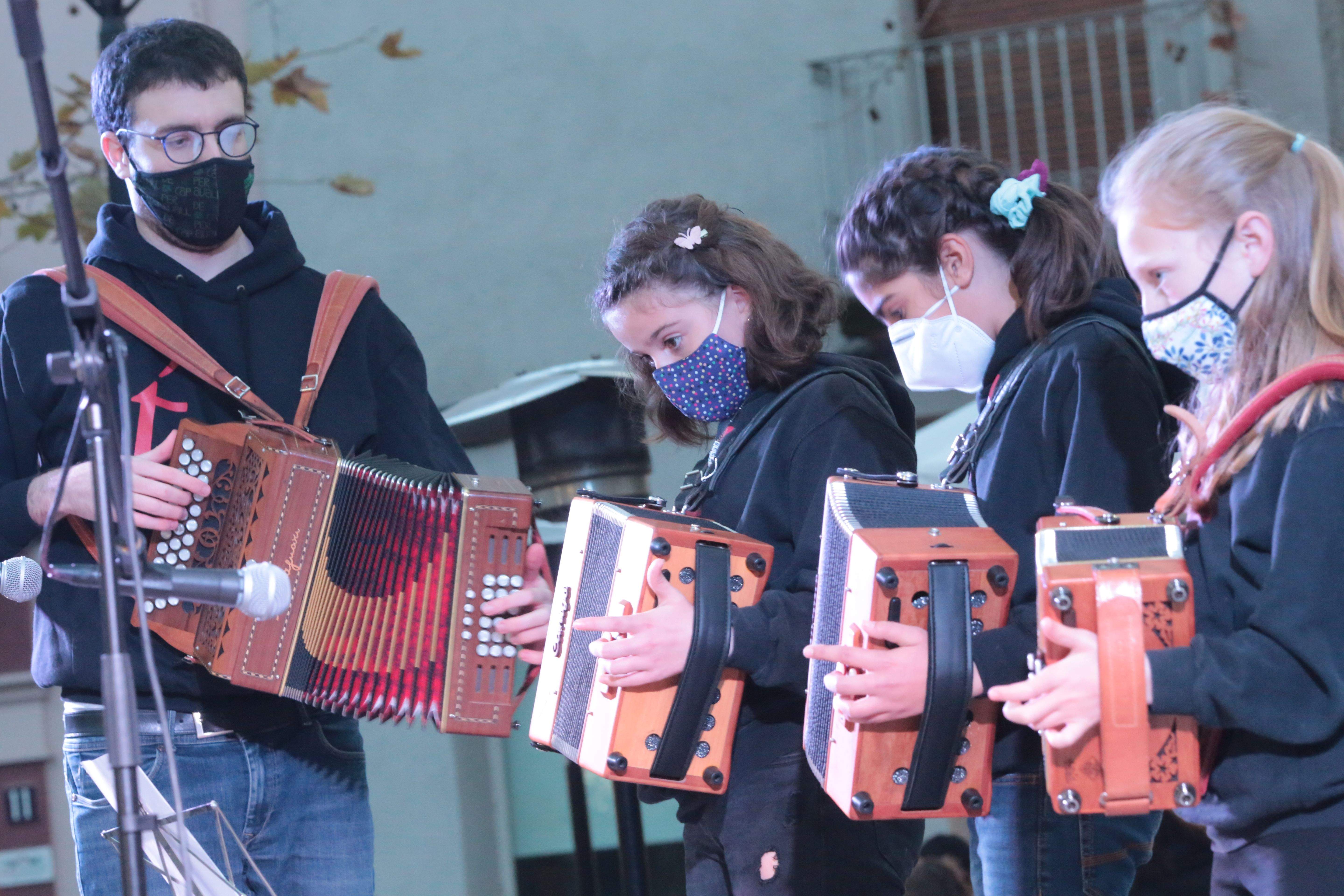 Nadales a la plaça de Barcelona. FOTO: Artur Ribera