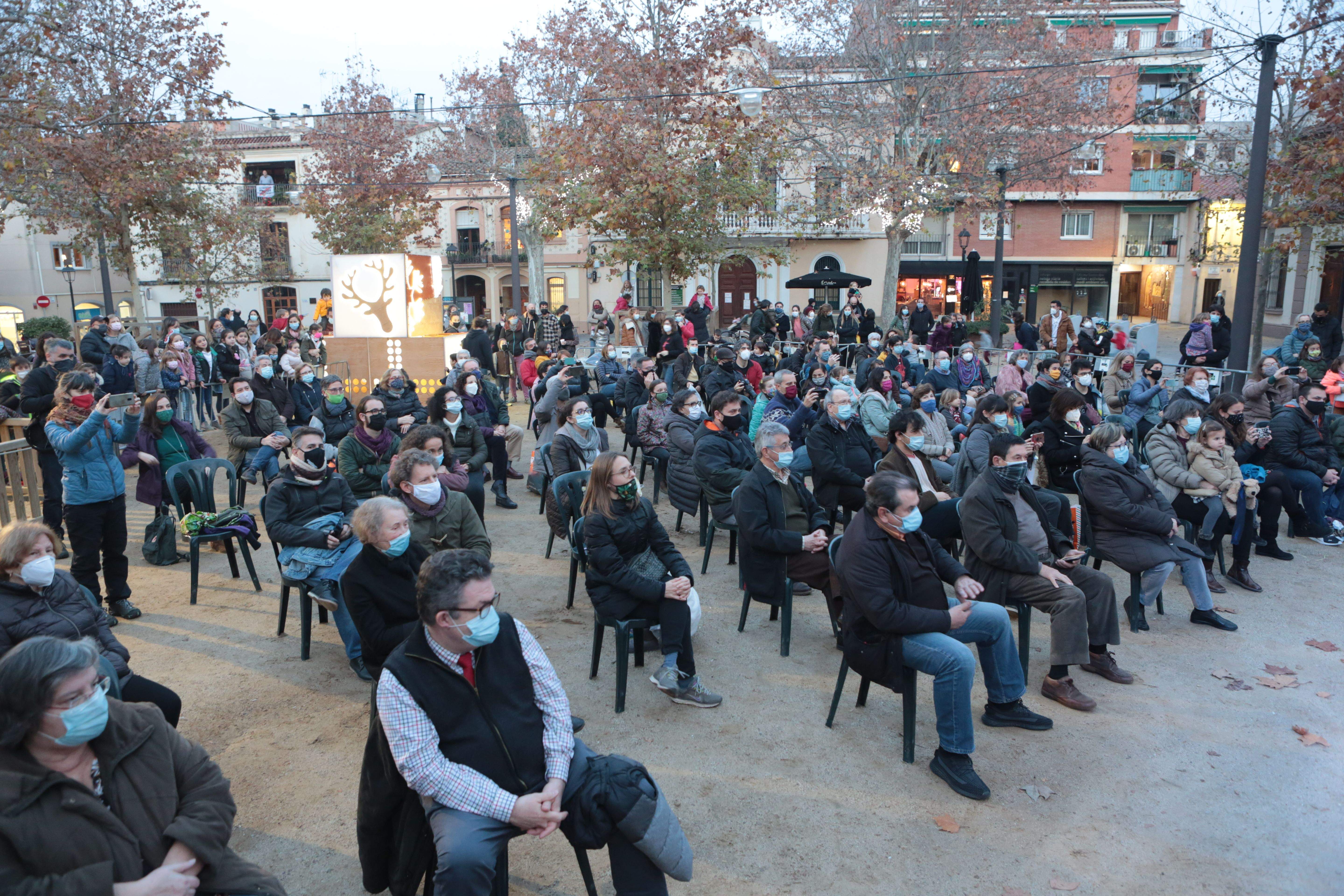 Nadales a la plaça de Barcelona. FOTO: Artur Ribera