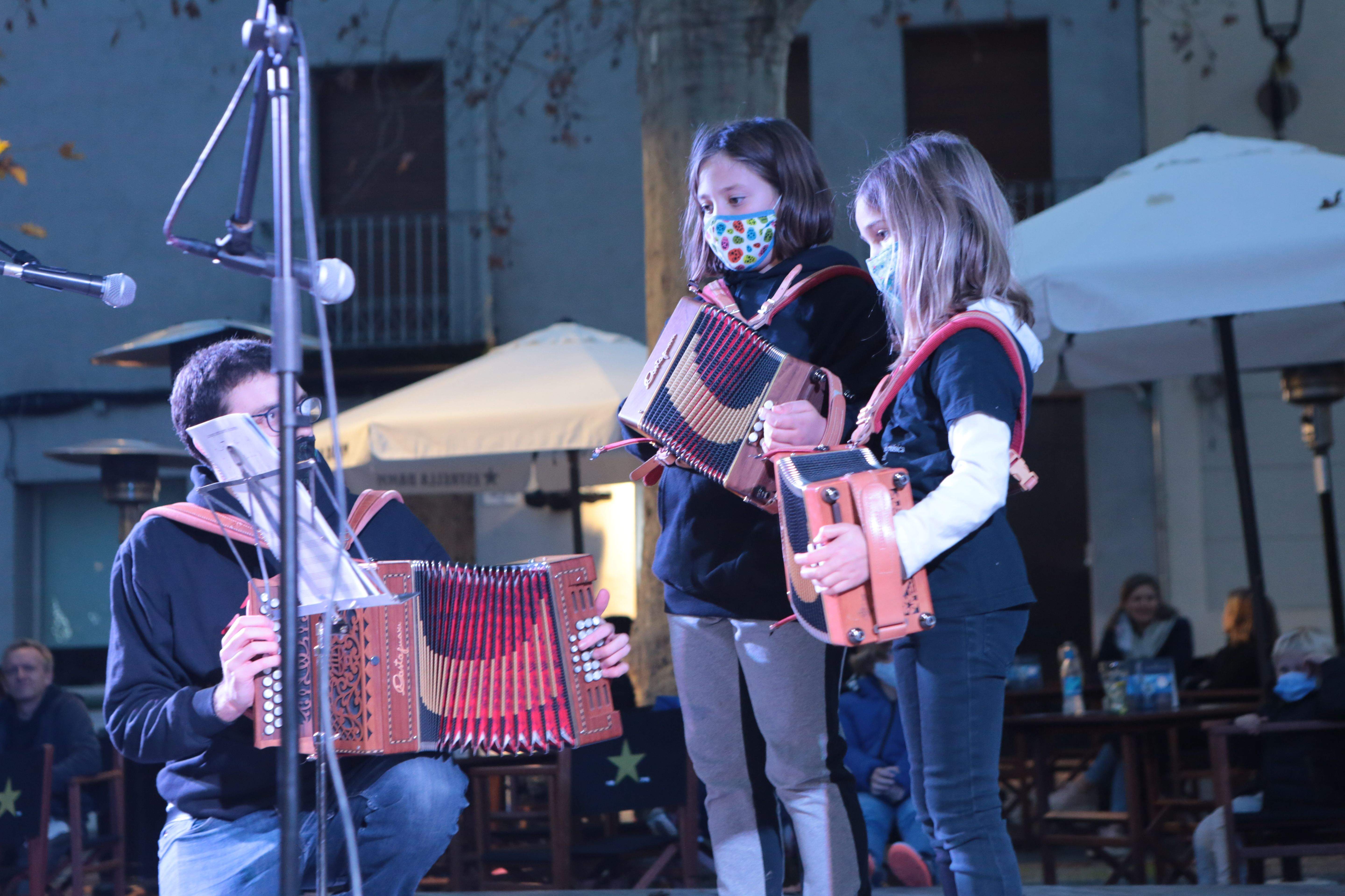 Nadales a la plaça de Barcelona. FOTO: Artur Ribera