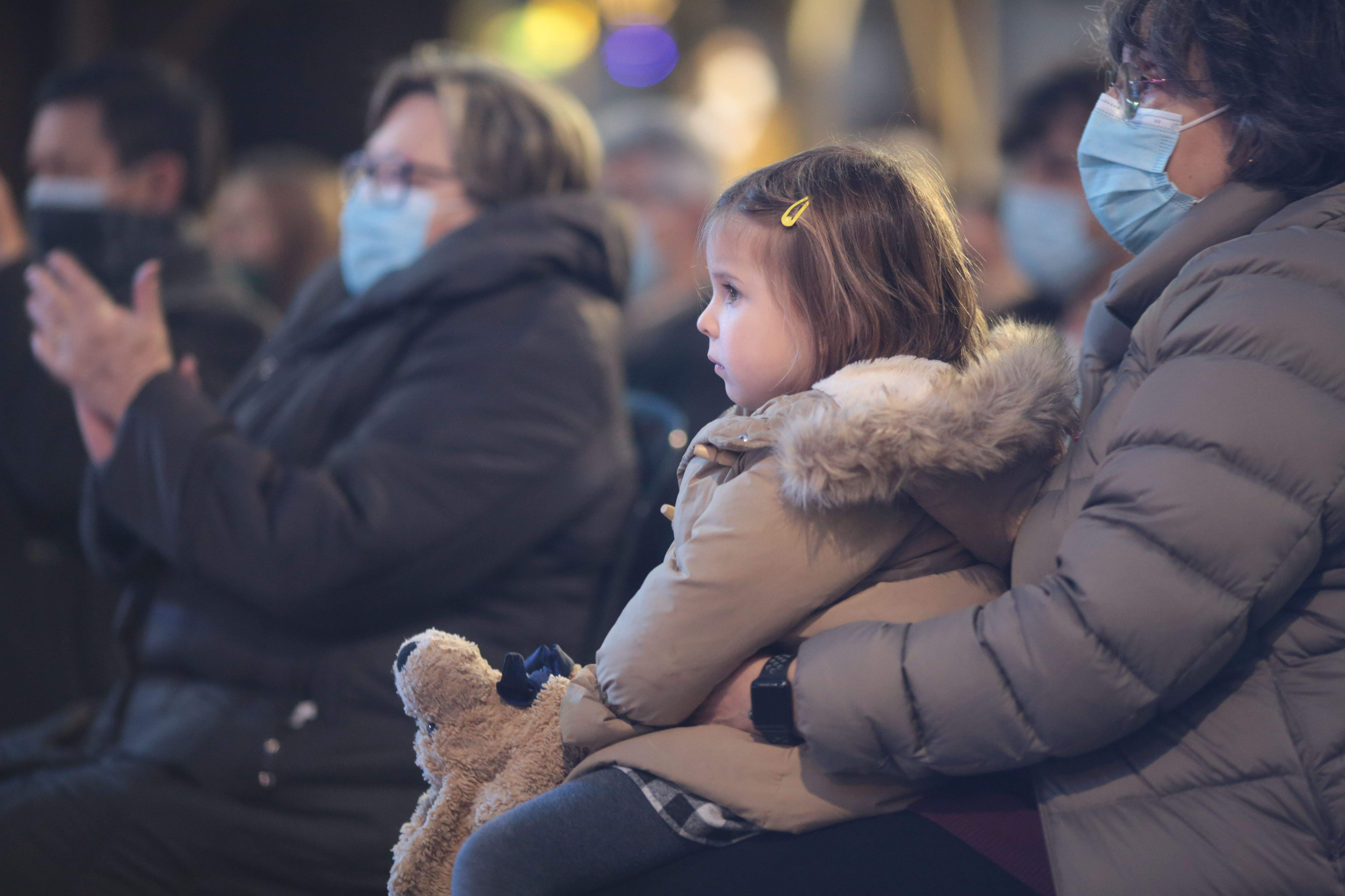 Nadales a la plaça de Barcelona. FOTO: Artur Ribera