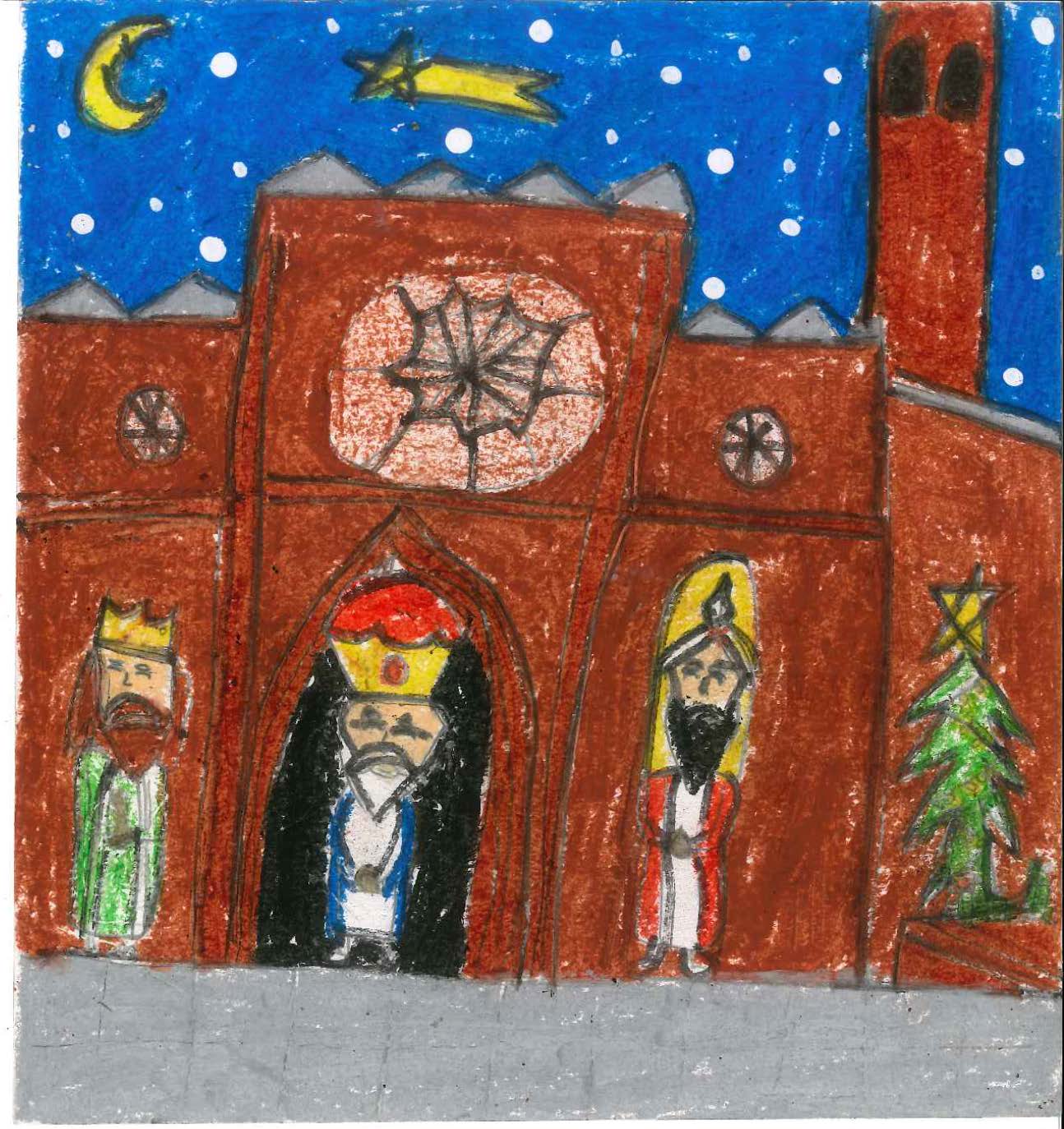 Postals de Nadal de l'Escola Àgora