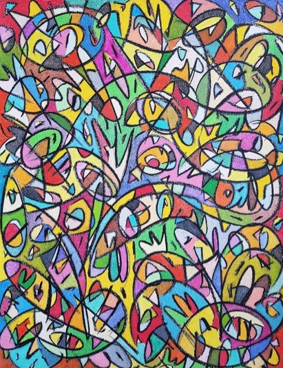 Fragment de l’obra “Cambra confinada” de Barnils FOTO: Cedida