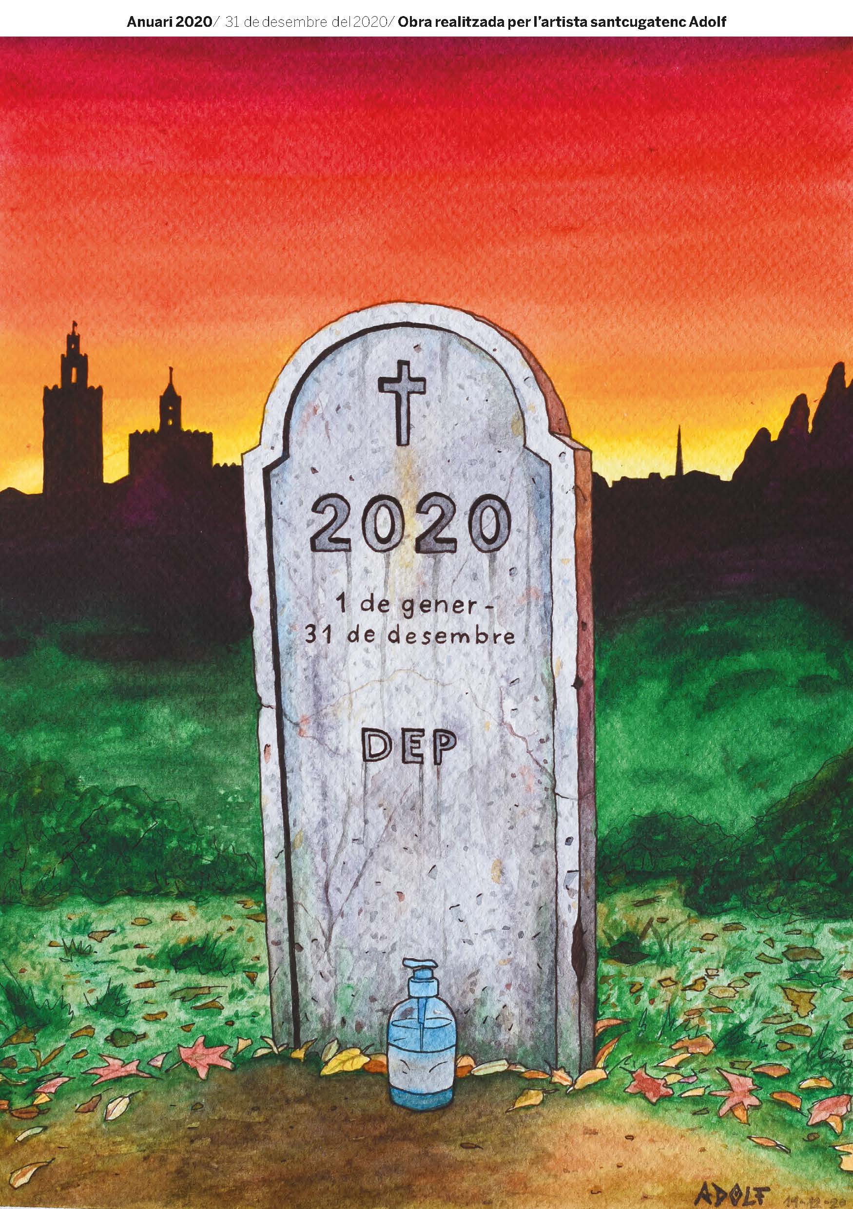 Portada de l'anuari 2020 del TOT