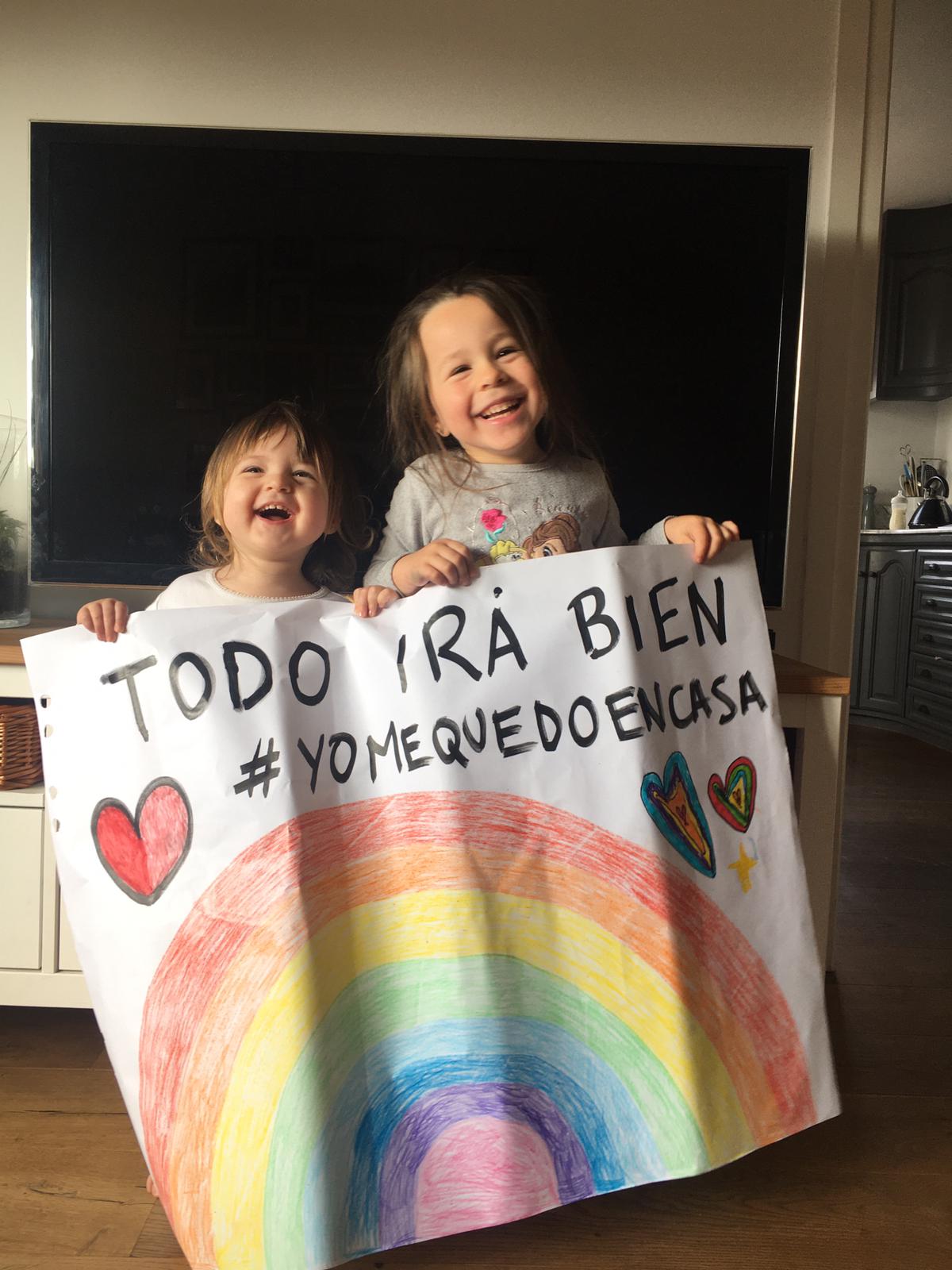 Els infants van quedar tancats a casa durant setmanes. FOTO: Cedida