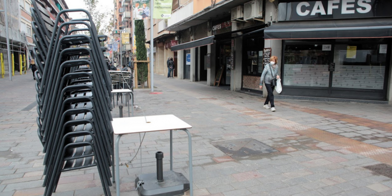 El sector de la restauració i oci nocturn de Sant Cugat és dels més mal parats. FOTO: Arxiu
