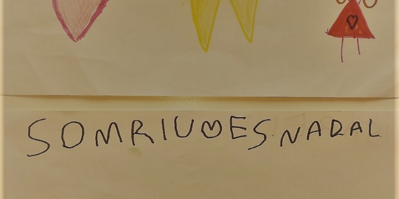 Algun dels dibuixos de l'Escola Joan Maragall