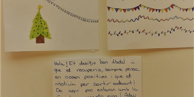 Algun dels dibuixos de l'Escola Joan Maragall