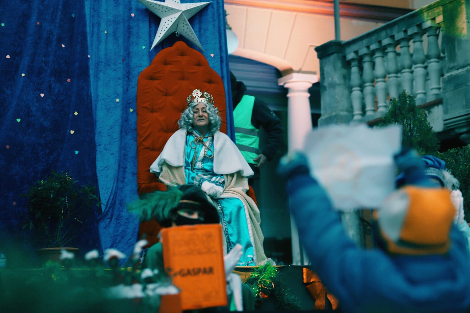 Entrega de cartes als Reis d'Orient a La Floresta FOTO: Adrián Gómez